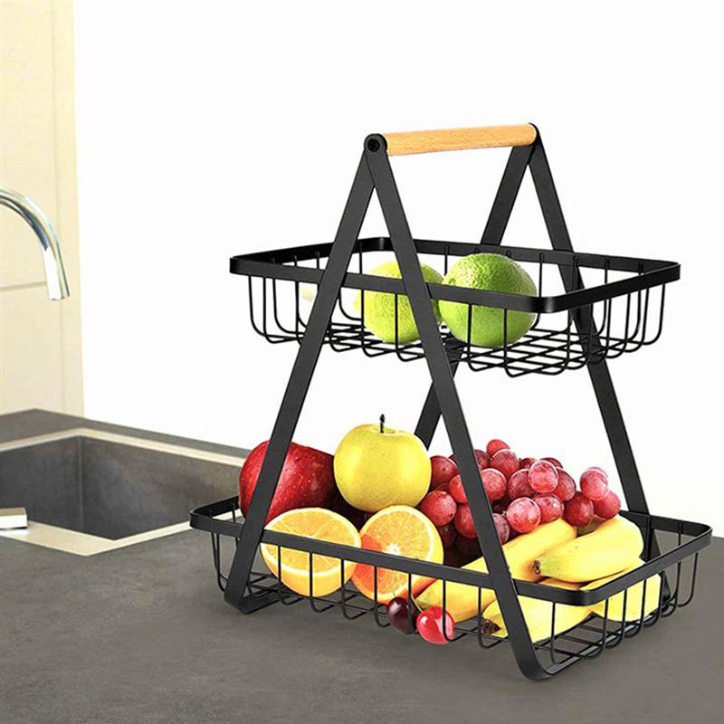 Iron Basket Double-Layer - Image 2