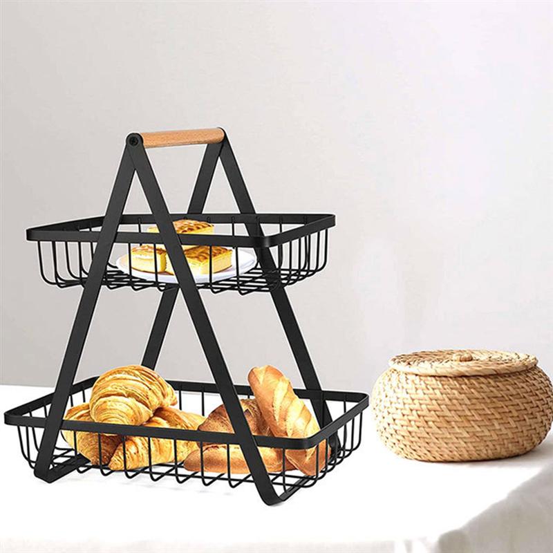 Iron Basket Double-Layer - Image 4