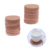 12Pcs Non Slip Pads Table Mats Drink Coaster