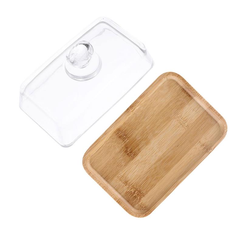 Glass Butter Dish Box Container - Image 2