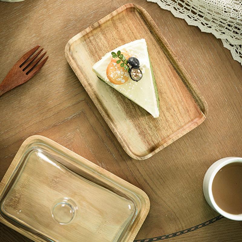Glass Butter Dish Box Container - Image 3