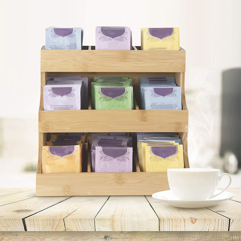 Tea Bag Storage Organizer Rack Coffee Box - Image 4