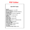 PDF Editor [Digital Download]